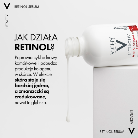 Vichy Liftactiv Retinol Specialist, przeciwzmarszczkowe serum z retinolem, 30 ml - zdjęcie produktu