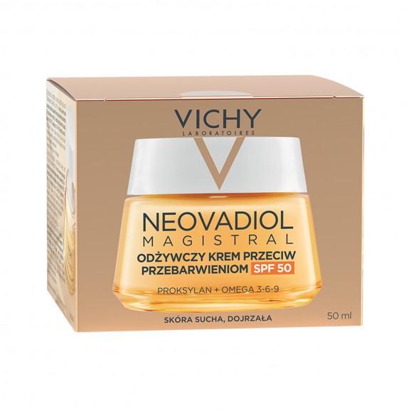 Vichy Neovadiol Magistral Odżywczy krem przeciw przebarwieniom, SPF 50 (50 ml) Vichy Neovadiol Magistral Odżywczy krem przeciw przebarwieniom, SPF 50 (50 ml) - zdjęcie produktu