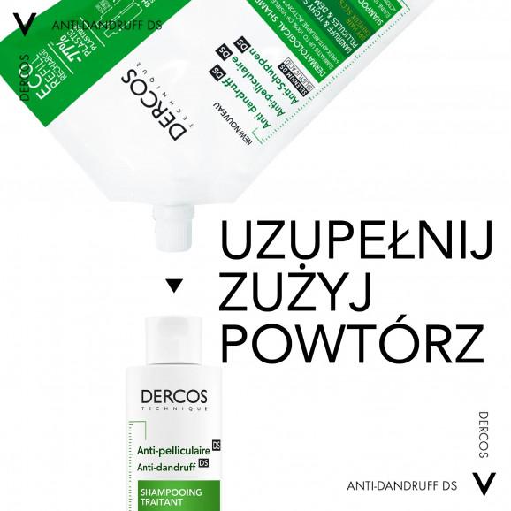 Vichy Dercos Anti Dandruff DS szampon przeciwłupieżowy do włosów suchych - refill (500 ml) Vichy Dercos Anti Dandruff DS szampon przeciwłupieżowy do włosów suchych - refill (500 ml) - zdjęcie produktu