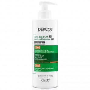 Vichy Dercos Anti Dandruff DS, szampon przeciwłupieżowy z odżywką 2w1 (390 ml) - zdjęcie produktu