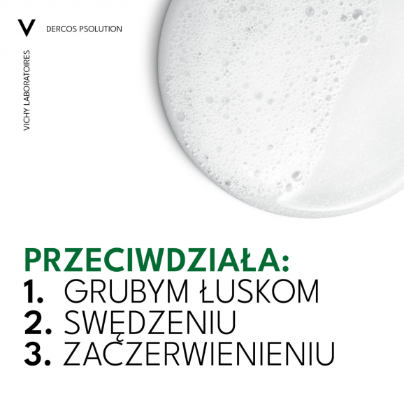 Vichy Dercos PSolution Szampon keratolityczny, skóra głowy z tendencją do łuszczycy, 200 ml - zdjęcie produktu