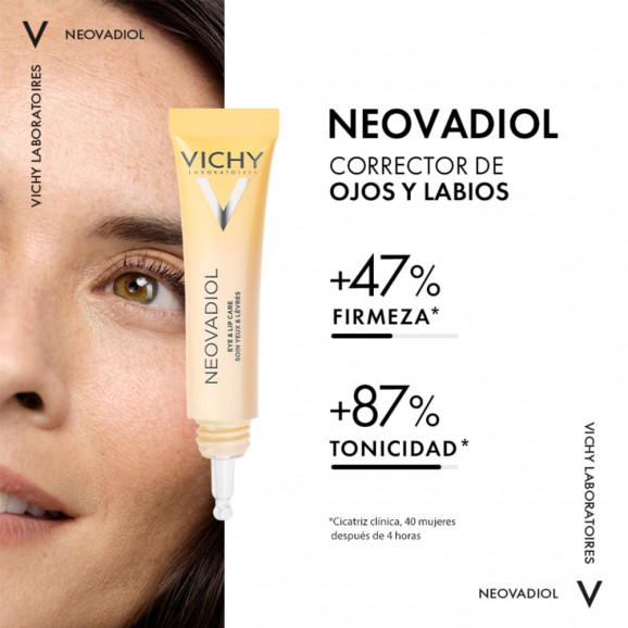 Vichy Neovadiol, krem wygładzający skórę wokół oczu i ust (15 ml) Vichy Neovadiol, krem wygładzający skórę wokół oczu i ust (15 ml) - zdjęcie produktu