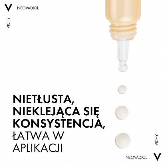 Vichy Neovadiol, krem wygładzający skórę wokół oczu i ust (15 ml) Vichy Neovadiol, krem wygładzający skórę wokół oczu i ust (15 ml) - zdjęcie produktu