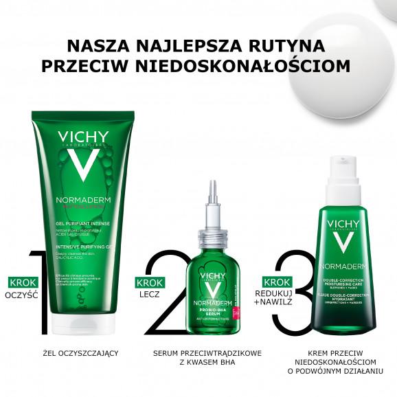 Vichy Normaderm Phytosolution – krem o podwójnym działaniu przeciw niedoskonałościom, do skóry trądzikowej, 50 ml - zdjęcie produktu