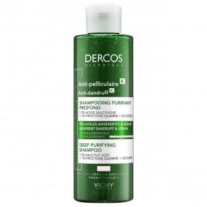 Vichy Dercos Anti Dandruff K, przeciwłupieżowy szampon peelingujący (250 ml) - zdjęcie produktu