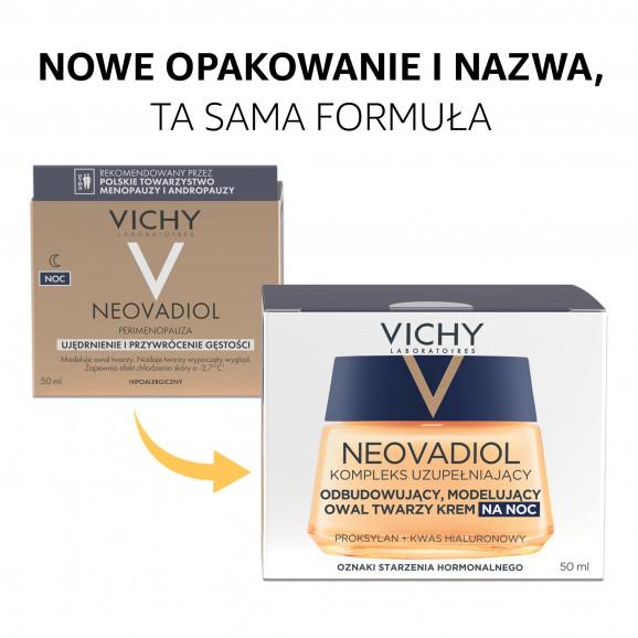 Vichy Neovadiol Kompleks Uzupełniający, odbudowujący, modelujący owal twarzy krem na noc, 50 ml - zdjęcie produktu