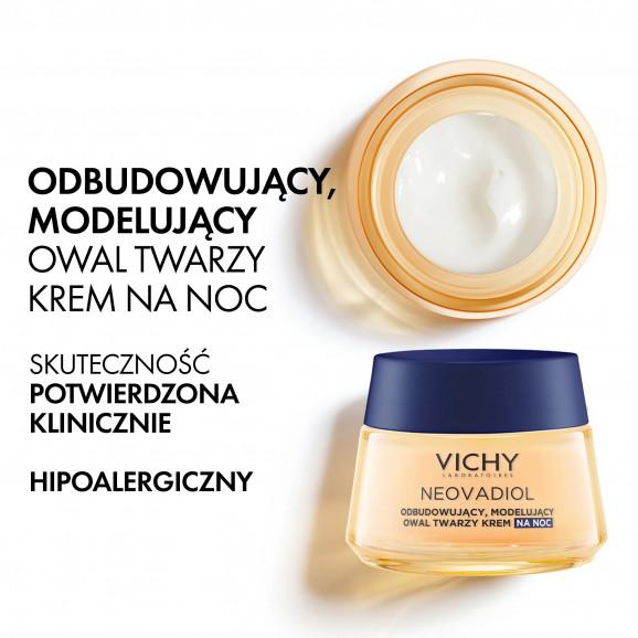 Vichy Neovadiol Kompleks Uzupełniający, odbudowujący, modelujący owal twarzy krem na noc, 50 ml - zdjęcie produktu