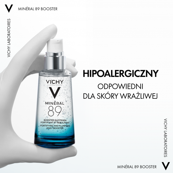 Vichy Mineral 89 Nawilżająco-wzmacniające serum z kwasem hialuronowym (50 ml) - zdjęcie produktu