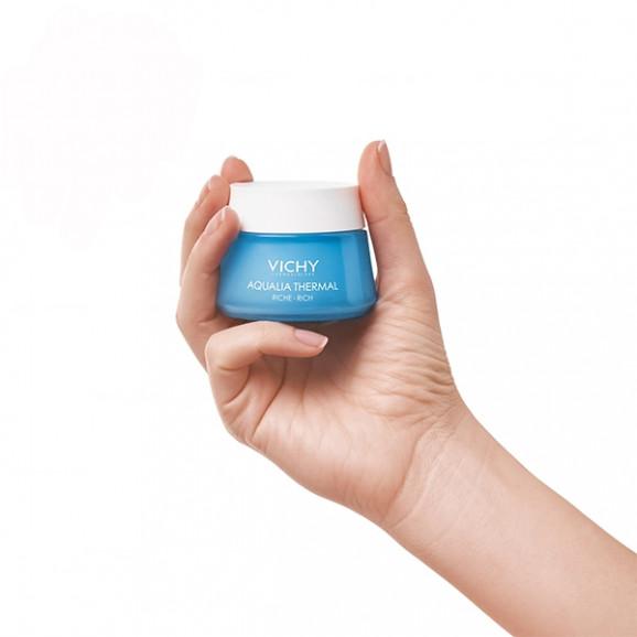 Vichy Aqualia Thermal Bogaty krem nawilżający do skóry suchej, 50ml - zdjęcie produktu