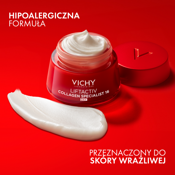 Vichy Liftactiv Collagen Specialist, krem przeciwzmarszczkowy, każdy rodzaj skóry, 50 ml - zdjęcie produktu