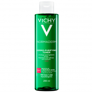 Vichy Normaderm Tonik oczyszczający i zwężający pory, skóra tłusta i wrażliwa, 200 ml - zdjęcie produktu