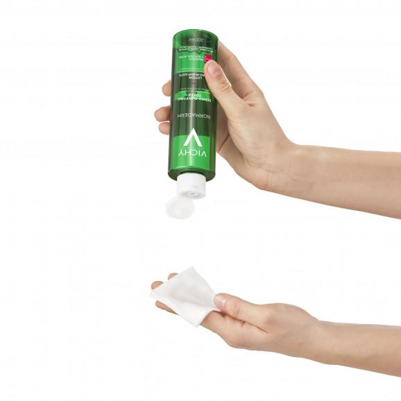 Vichy Normaderm Tonik oczyszczający i zwężający pory, skóra tłusta i wrażliwa, 200 ml Vichy Normaderm Tonik oczyszczający i zwężający pory, skóra tłusta i wrażliwa, 200 ml - zdjęcie produktu
