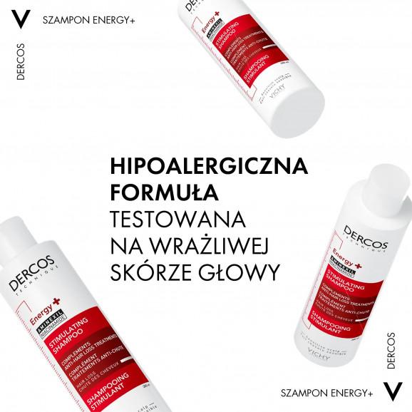Vichy Dercos Energy+, szampon wzmacniający włosy, 400 ml - zdjęcie produktu