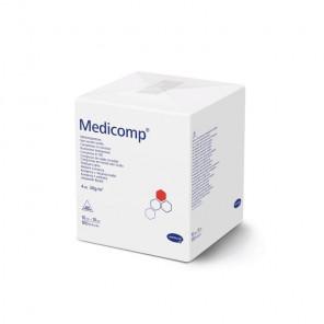 Medicomp Extra, kompresy niejałowe z włókniny 6-warstwowej, 10 cm x 10 cm, 100 sztuk - zdjęcie produktu