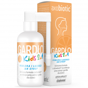 [30.04.2026] Axobiotic Gardło Kids 2w1, spray do gardła, 30 ml - zdjęcie produktu