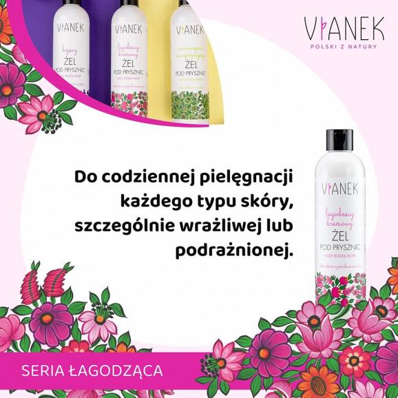 [30.04.2026] Vianek, łagodzący kremowy żel pod prysznic, 300 ml - zdjęcie produktu