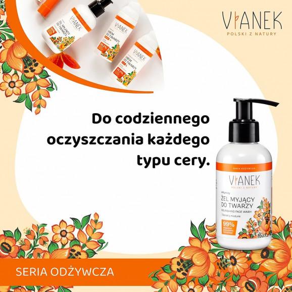 [30.04.2026] Vianek Odżywczy żel do mycia twarzy, 150 ml - zdjęcie produktu