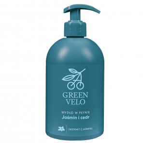 [30.04.2026] GREEN VELO Mydło do rąk Jaśmin i cedr 500 ml - zdjęcie produktu