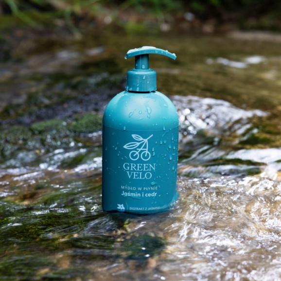 [30.04.2026] GREEN VELO Mydło do rąk Jaśmin i cedr 500 ml - zdjęcie produktu