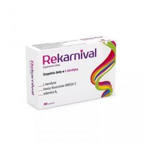 Rekarnival – kapsułki twarde z L-karnityną i witaminą B6 (30 szt.) - zdjęcie produktu