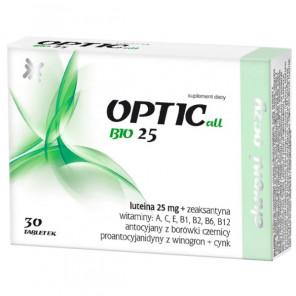 OPTICall Bio 25, 30 tabletek – suplement diety - zdjęcie produktu