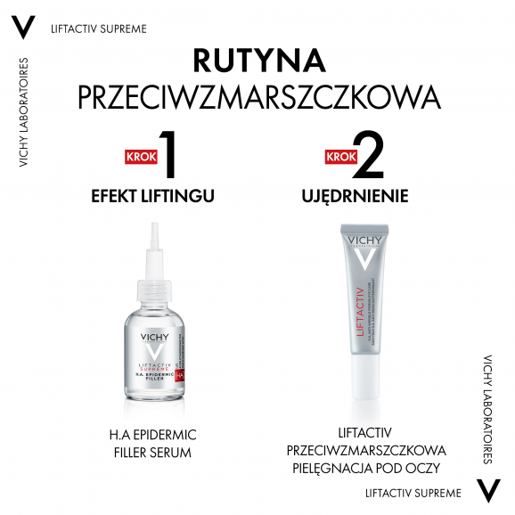 Vichy Liftactiv Supreme Przeciwzmarszczkowa pielęgnacja liftingująca pod oczy, 15 ml - zdjęcie produktu