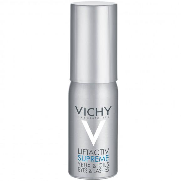 Vichy Liftactiv Supreme Serum 10 Oczy i Rzęsy, serum przeciwzmarszczkowe i wzmacniające rzęsy, 15 ml Vichy Liftactiv Supreme Serum 10 Oczy i Rzęsy, serum przeciwzmarszczkowe i wzmacniające rzęsy, 15 ml - zdjęcie produktu
