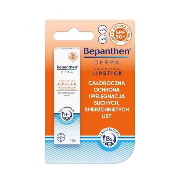 Bepanthen Derma pomadka ochronna do ust, 4,5 g Bepanthen Derma pomadka ochronna do ust, 4,5 g - zdjęcie produktu