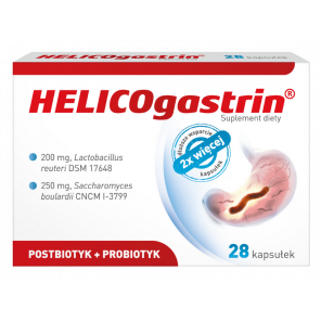 HELICOgastrin, 28 kapsułek twardych – suplement diety - zdjęcie produktu