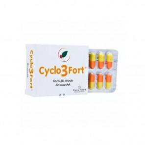 Cyclo 3 Fort 150 mg + 150 mg + 100 mg, 30 kapsułek - zdjęcie produktu