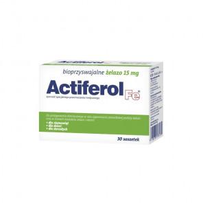 Actiferol Fe 15 mg – suplement diety (30 saszetek) - zdjęcie produktu