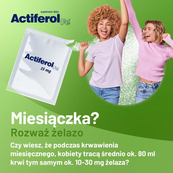Actiferol Fe 15 mg – suplement diety (30 saszetek) - zdjęcie produktu