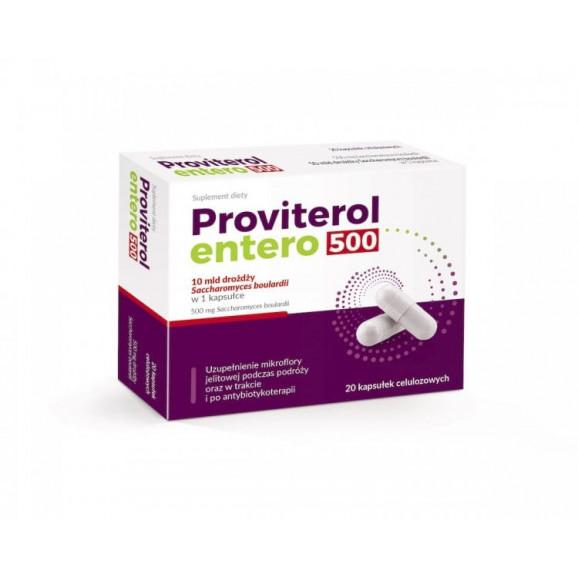 Proviterol Entero 500 – suplement diety (20 kapsułek) Proviterol Entero 500 – suplement diety (20 kapsułek) - zdjęcie produktu