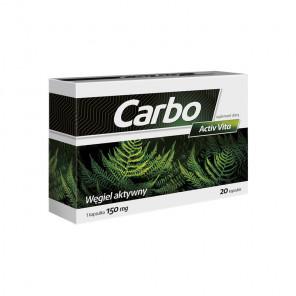 Carbo Activ Vita – suplement diety (20 kapsułek) - zdjęcie produktu