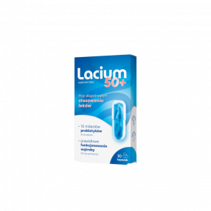 Zdrovit Lacium 50+ kapsułki – suplement diety (30 kapsułek) - zdjęcie produktu