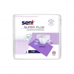 Seni Super Plus L – pieluchomajtki "nocne" (10 szt.) - zdjęcie produktu