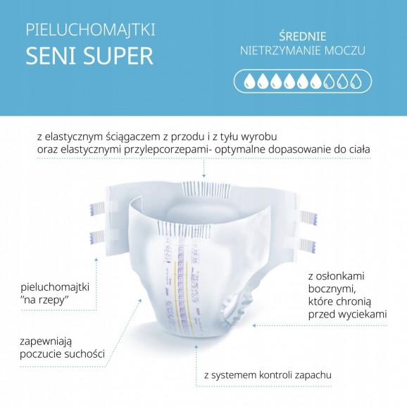 Seni Super Pieluchomajtki XL, 1 szt. - zdjęcie produktu
