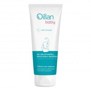 OCEANIC OILLAN BABY Żel 3w1 do kąpieli i mycia ciała i włosów, 100 ml - zdjęcie produktu