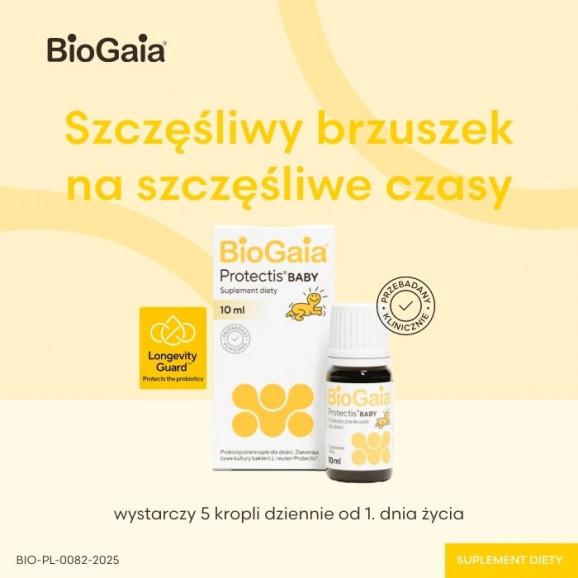 BioGaia Protectis Baby krople probiotyczne dla dzieci, 10 ml - zdjęcie produktu