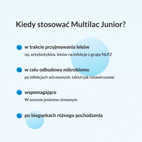 [05.05.2026] Multilac Junior Synbiotyk, czekoladki bez cukru, 20 szt. - zdjęcie produktu