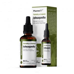 PharmoVit Ashwagandha w Kroplach 30 ml – suplement diety - zdjęcie produktu