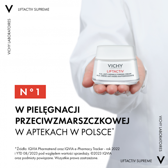 Vichy Liftactiv Supreme krem na dzień, skóra normalna i mieszana, 50 ml Vichy Liftactiv Supreme krem na dzień, skóra normalna i mieszana, 50 ml - zdjęcie produktu