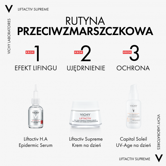 Vichy Liftactiv Supreme krem na dzień, skóra normalna i mieszana, 50 ml Vichy Liftactiv Supreme krem na dzień, skóra normalna i mieszana, 50 ml - zdjęcie produktu