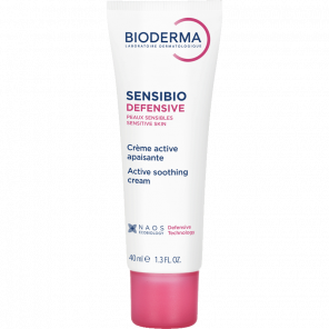 Bioderma Sensibio Defensive, kojący krem do twarzy, skóra wrażliwa, 40 ml - zdjęcie produktu
