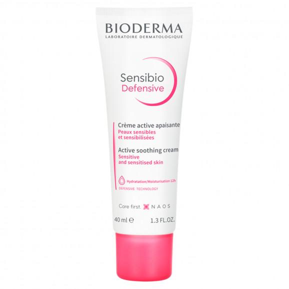 Bioderma Sensibio Defensive, kojący krem do twarzy, skóra wrażliwa, 40 ml Bioderma Sensibio Defensive, kojący krem do twarzy, skóra wrażliwa, 40 ml - zdjęcie produktu