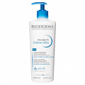 Bioderma Atoderm Creme Ultra, ultra-odżywczy krem nawilżający do ciała, skóra normalna, sucha i wrażliwa, 500 ml - zdjęcie produktu