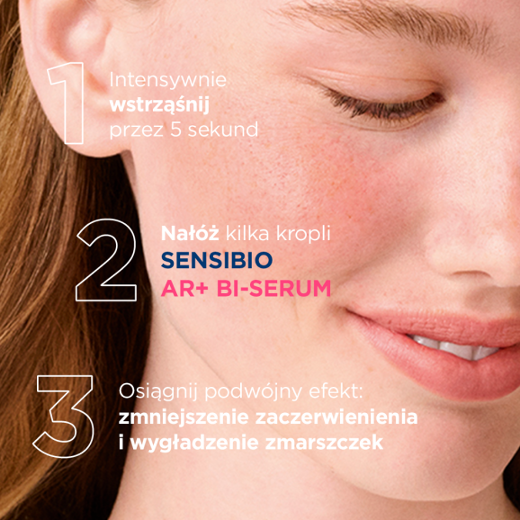 Bioderma Sensibio AR+, serum o podwójnym działaniu redukujące zaczerwienienia, 30 ml - zdjęcie produktu