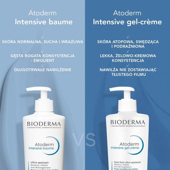 Bioderma Atoderm Intensive Baume, kojący balsam emolientowy, skóra sucha i atopowa, od urodzenia, 500 ml - zdjęcie produktu