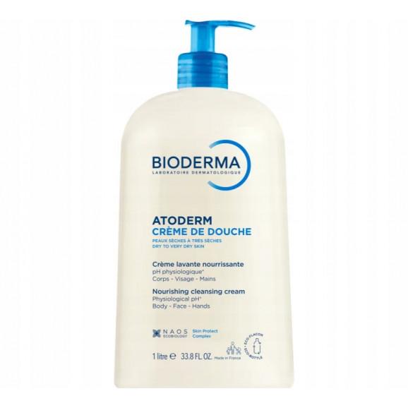 Bioderma Atoderm Creme De Douche – kremowy żel pod prysznic (1000 ml) Bioderma Atoderm Creme De Douche – kremowy żel pod prysznic (1000 ml) - zdjęcie produktu