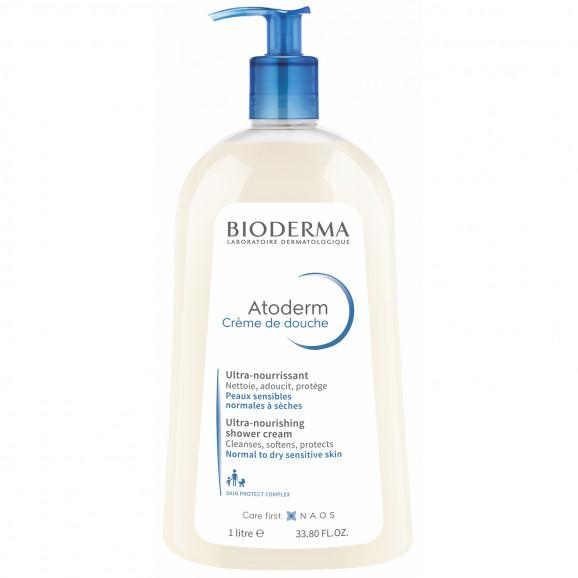 Bioderma Atoderm Creme De Douche – kremowy żel pod prysznic (1000 ml) Bioderma Atoderm Creme De Douche – kremowy żel pod prysznic (1000 ml) - zdjęcie produktu